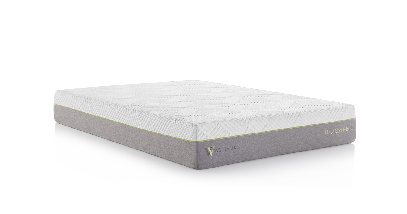 lucis 11inch energy latex hybrid mattress amazon