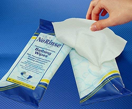 No Rinse Bathing Wipes | Waterless Bathing | Bath and Shower Wipes ...